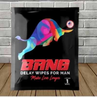 Bang Delay Wipes For Men 20ct Best Sales Price - CBD