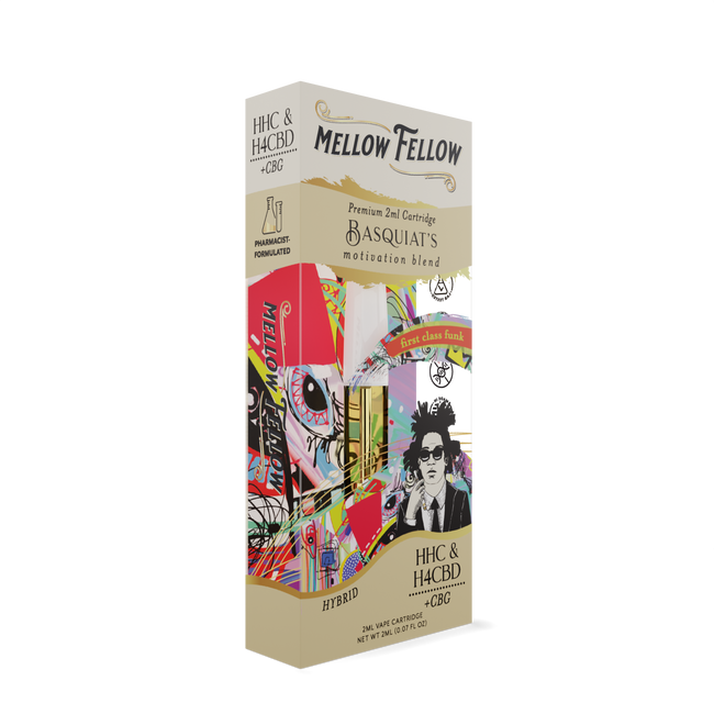 Mellow Fellow Basquiat's Motivation Blend 2ml Vape Cartridge Best Sales Price - Vape Cartridges