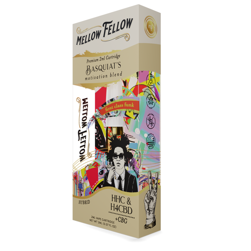 Mellow Fellow Basquiat's Motivation Blend 2ml Vape Cartridge Best Sales Price - Vape Cartridges