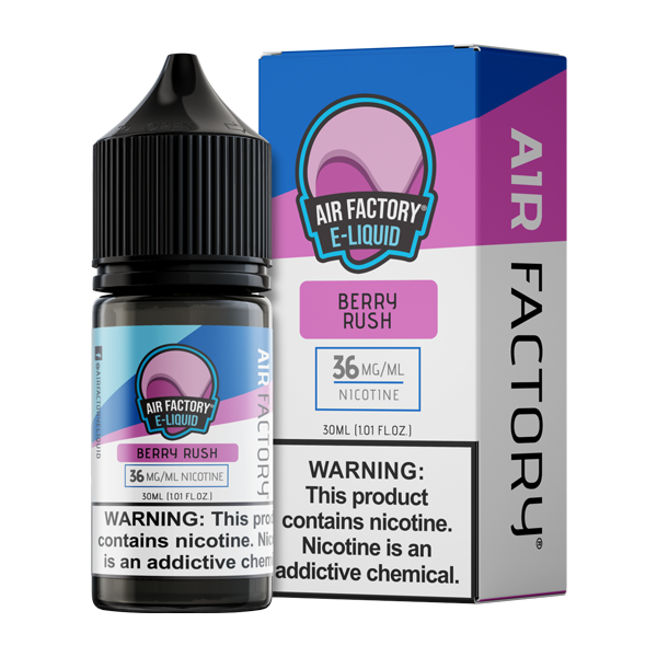 Berry Rush Air Factory Salt Nic Vape Juice Best Sales Price - Salt Nic Vape Juice