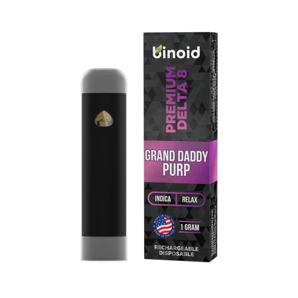 Binoid Delta 8 THC Rechargeable Disposable Vape – TenVape