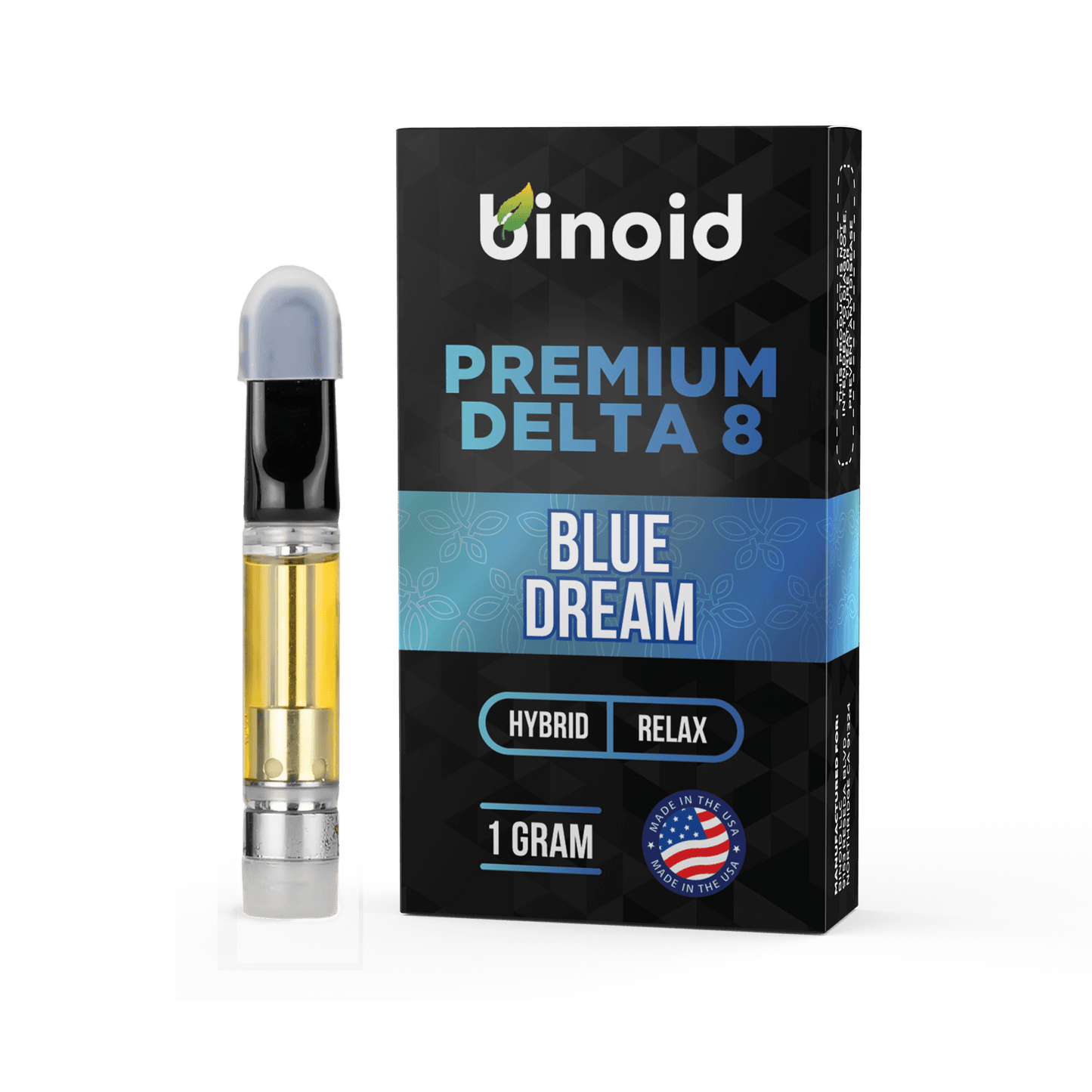 Binoid Delta 8 THC Vape Cartridge - Blue Dream Best Sales Price - Vape Cartridges