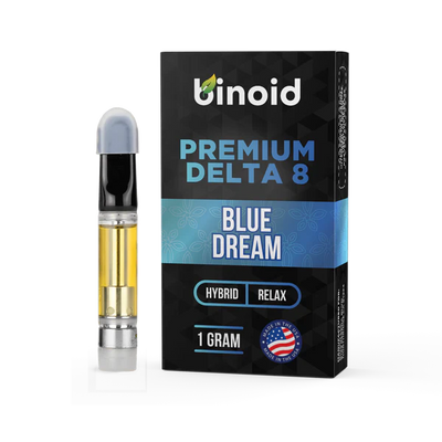 Binoid Delta 8 THC Vape Cartridge Blue Dream
