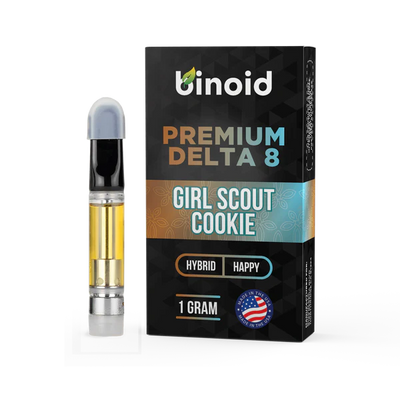 Binoid Delta 8 THC Vape Cartridge Girl Scout Cookie Best Sales Price - CBD