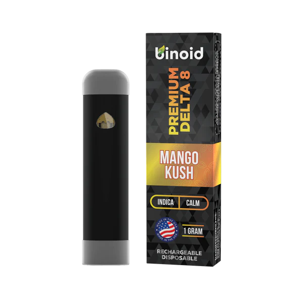 Binoid Delta 8 THC Vape Cartridge Mango Kush Best Sales Price - Vape Cartridges