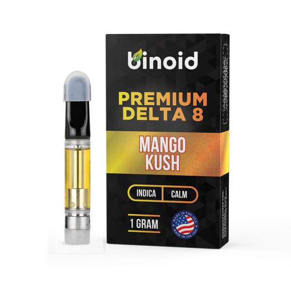 Binoid Delta 8 THC Vape Cartridge Mango Kush Best Sales Price - Vape Cartridges