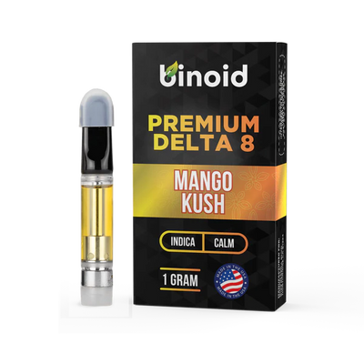 Binoid Delta 8 THC Vape Cartridge Mango Kush Best Sales Price - Vape Cartridges