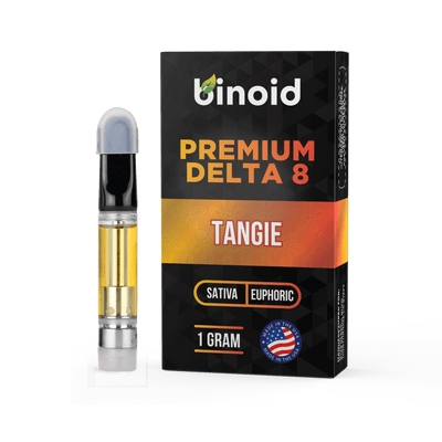 Binoid Delta 8 THC Vape Cartridge - Tangie Best Sales Price - Vape Cartridges