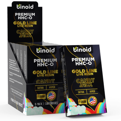 Binoid HHC-O Live Resin Vape Cartridge - Candy Jack Best Sales Price - Vape Cartridges