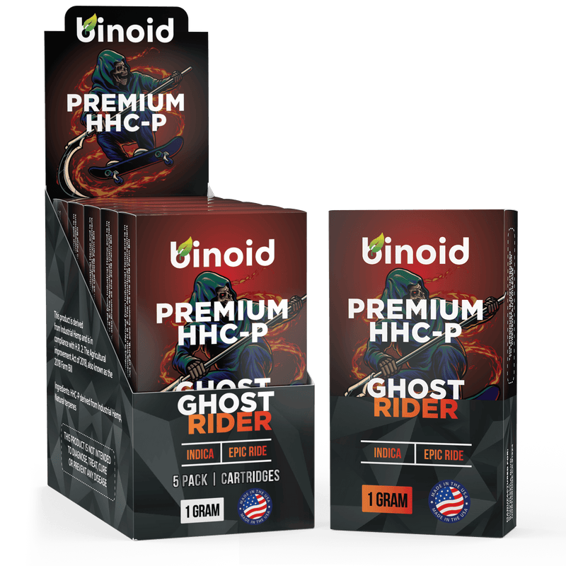 Binoid HHC-P Vape Cartridge - Ghost Rider Best Sales Price - Vape Cartridges