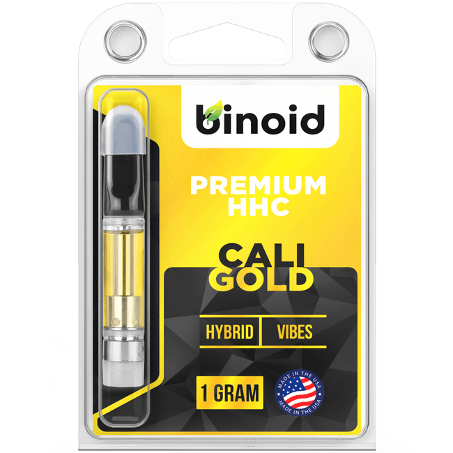Binoid HHC Vape Cartridge - Cali Gold Best Sales Price - Vape Cartridges