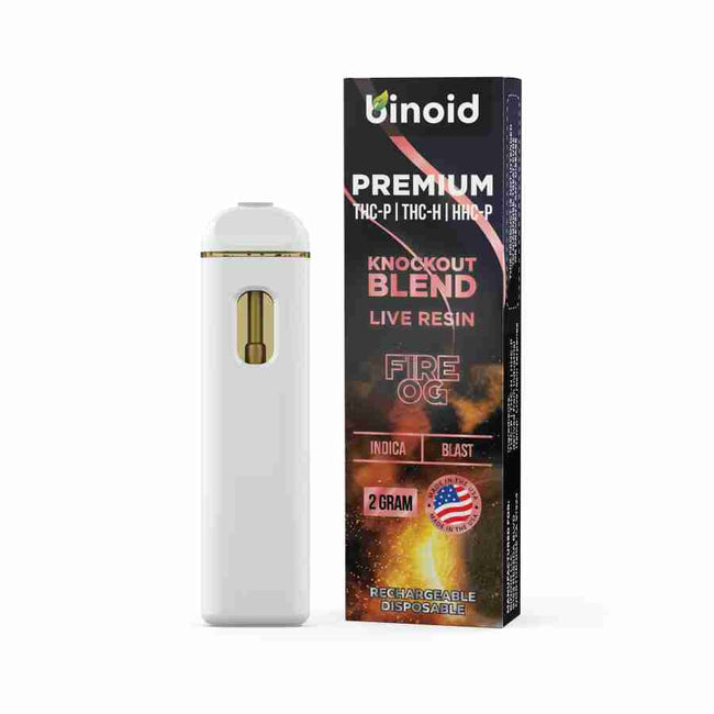 Binoid Knockout Blend THC-P + THC-H + HHC-P Rechargeable Disposables (2g) Best Sales Price - Vape Pens