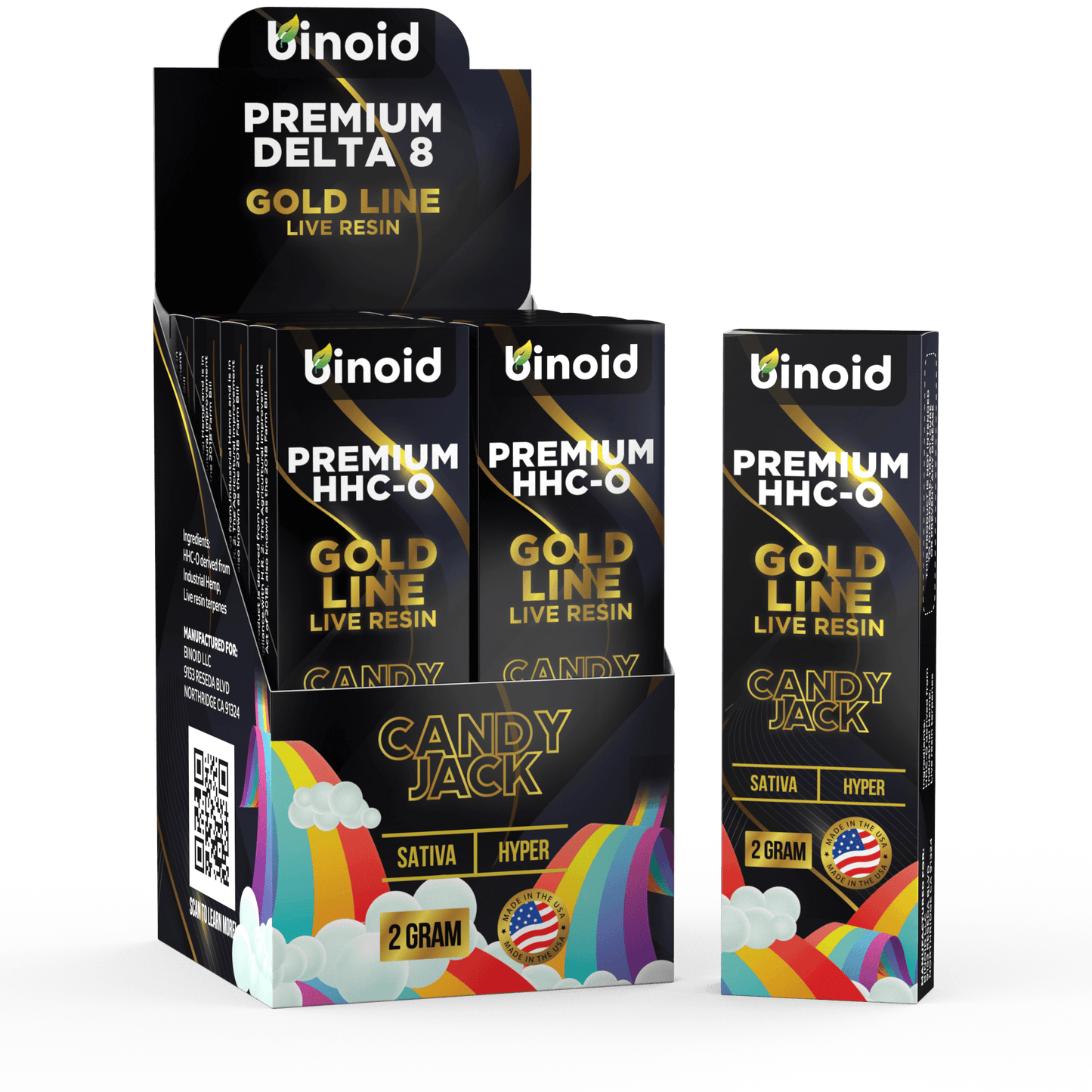 Binoid Live Resin Rechargeable Disposable (2g) Best Sales Price - Vape Pens