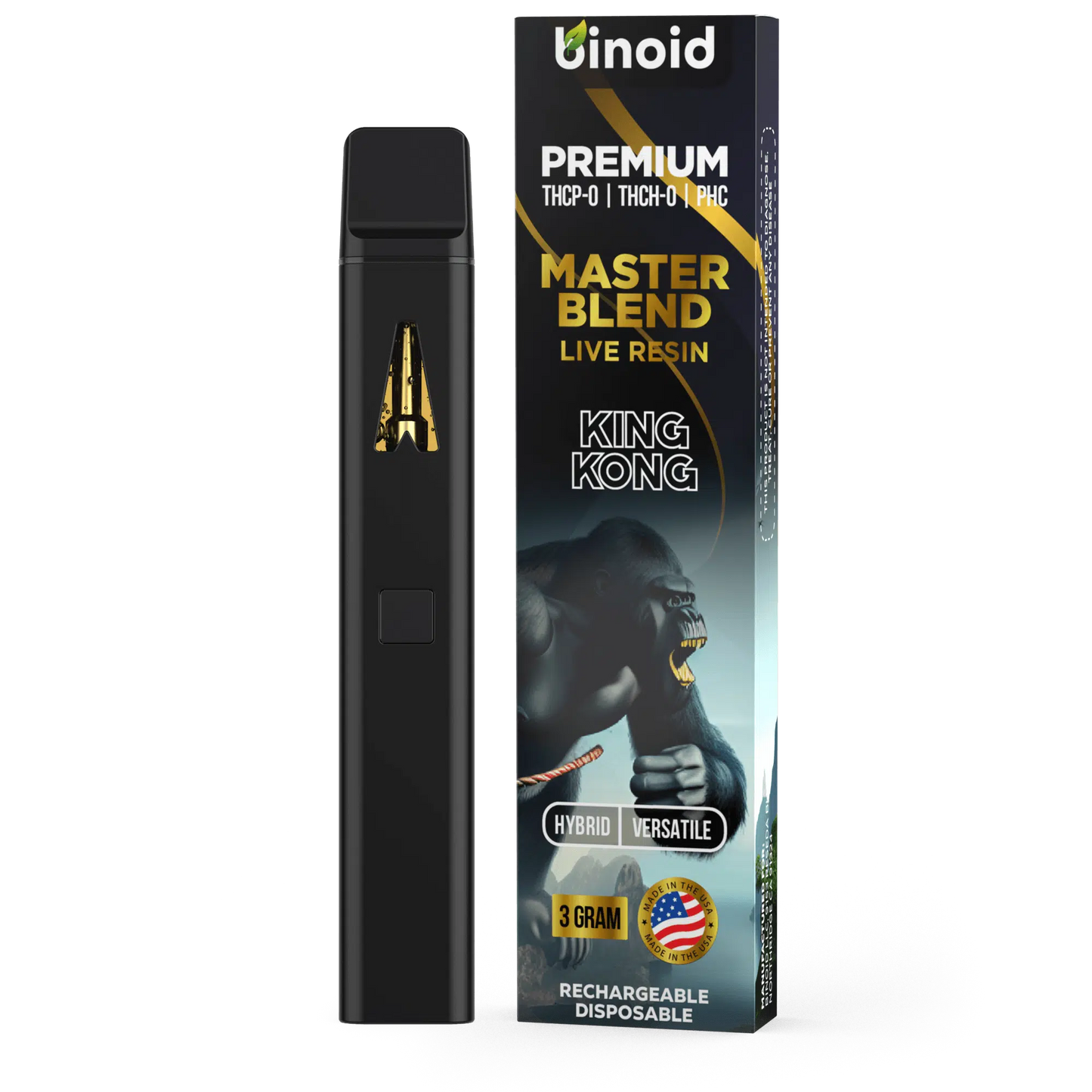 Binoid Master Blend Live Resin Disposables (3g) Best Sales Price - Vape Pens