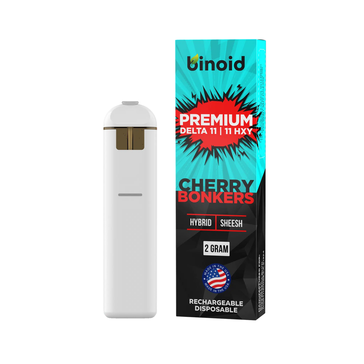 Binoid Premium Delta-11 + 11-Hxy Disposables (2g) Best Sales Price - Vape Pens