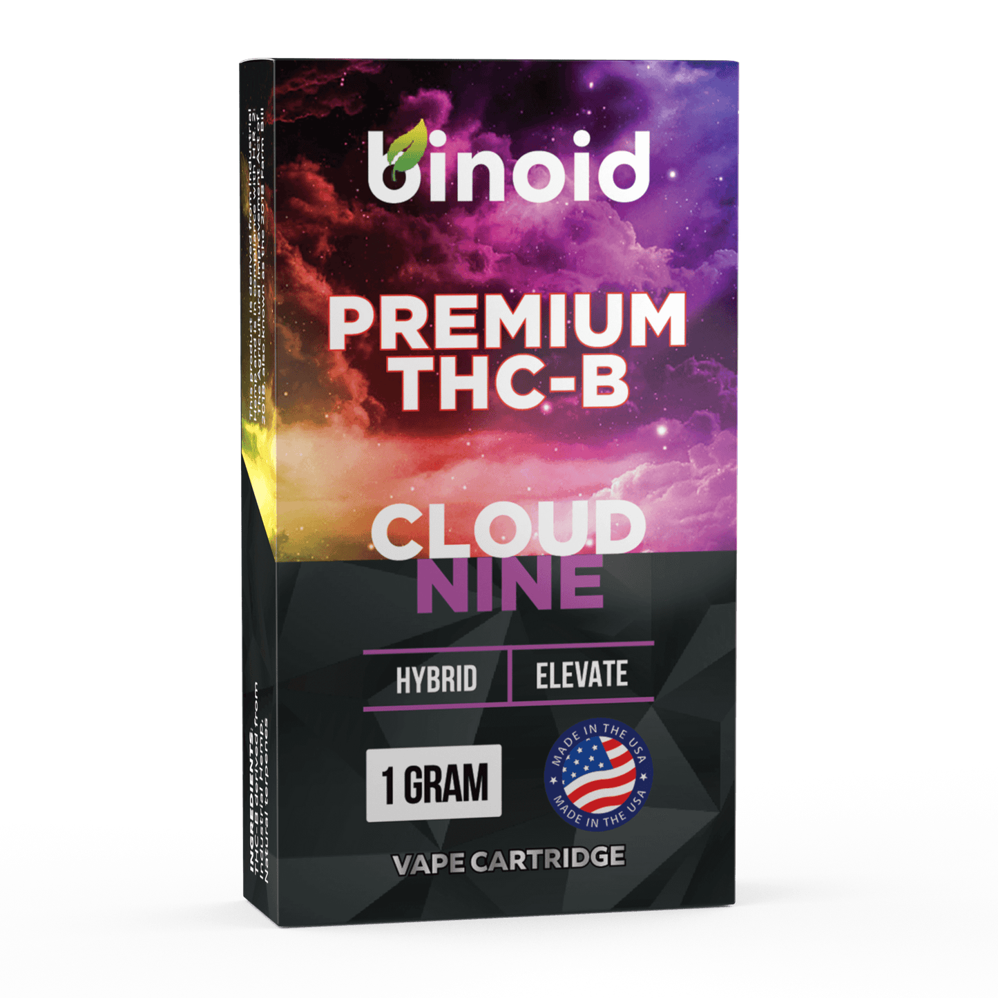 Binoid THC-B Vape Cartridge - Cloud Nine Best Sales Price - Vape Cartridges