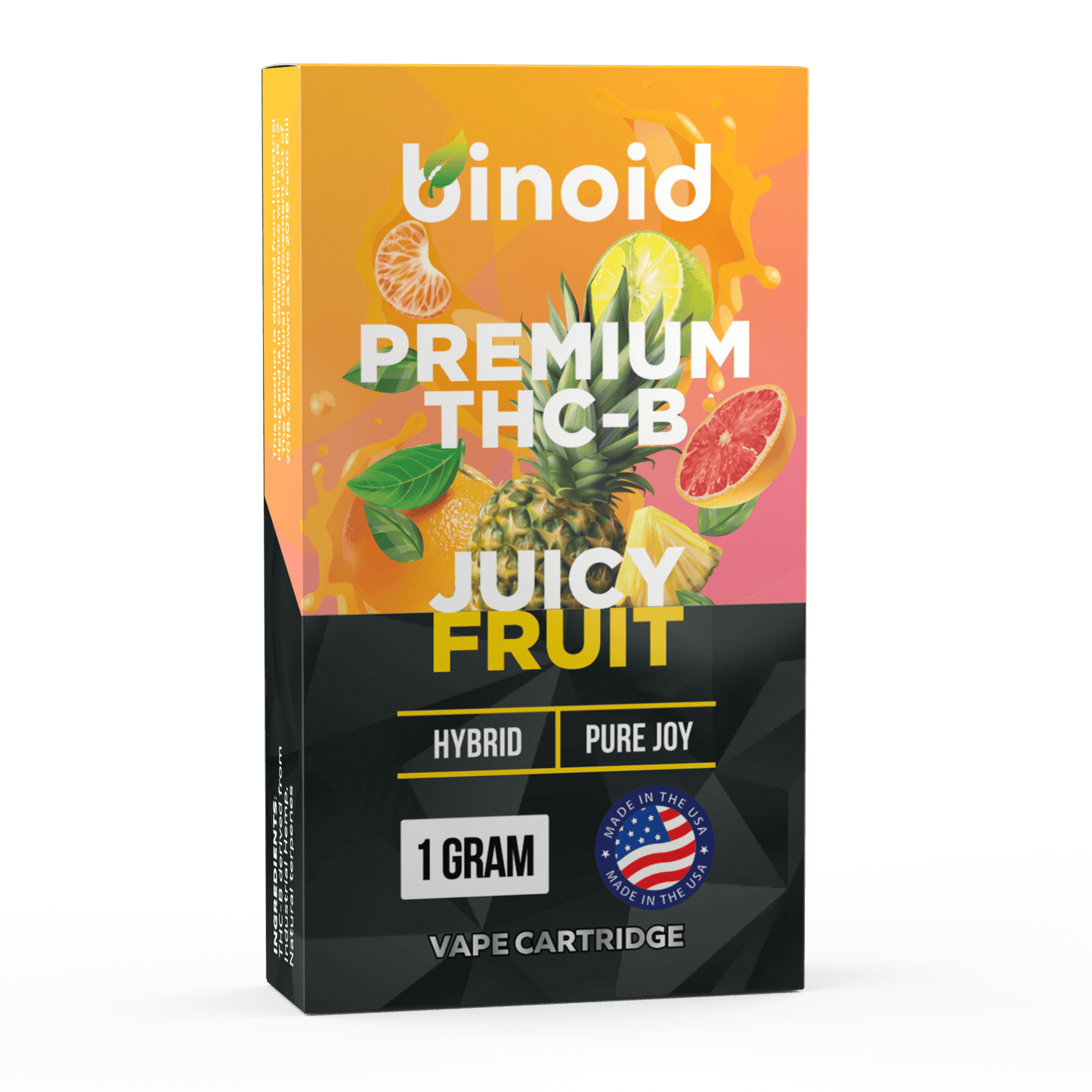 Binoid THC-B Vape Cartridge - Juicy Fruit Best Sales Price - Vape Cartridges