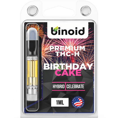 Binoid THC-H Vape Cartridge - Birthday Cake Best Sales Price - Vape Cartridges