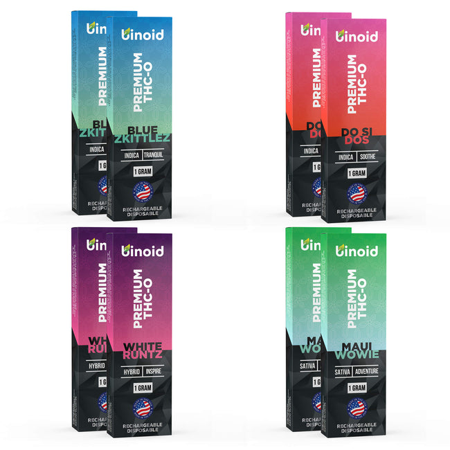Binoid THC-O Rechargeable Disposable Vapes - Bundle Best Sales Price - Vape Pens