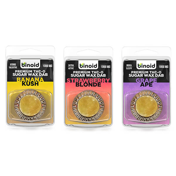 Binoid THC-O Sugar Wax Dabs - Bundle Best Sales Price - Bundles