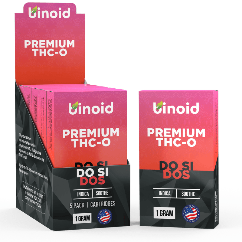 Binoid THC-O Vape Cartridge - Do Si Dos Best Sales Price - Vape Cartridges