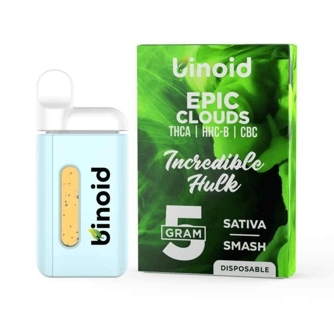 Epic Clouds 5 Gram Disposable Vape – Incredible Hulk