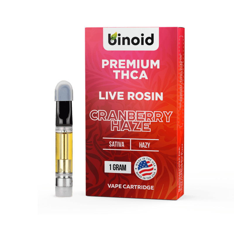 Binoid THCA Vape Cartridge - Live Rosin Best Sales Price - Vape Cartridges
