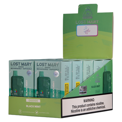 Black Mint Lost Mary OS5000 Best Sales Price - Disposables