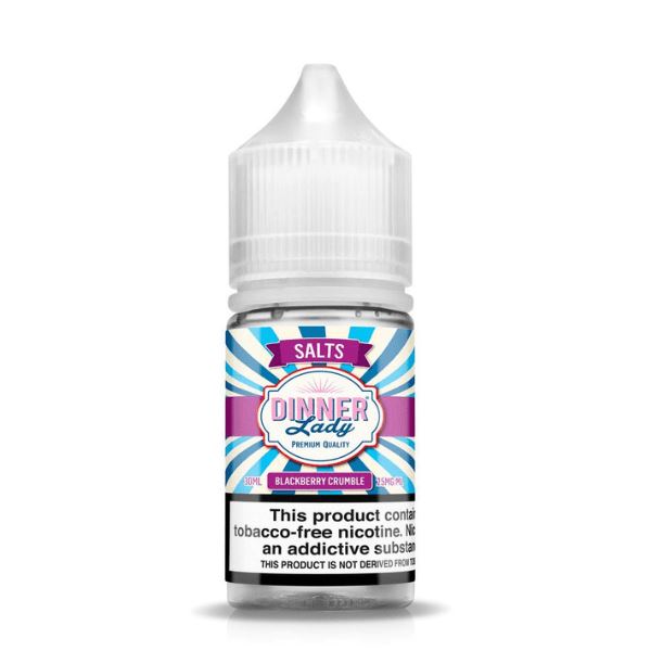 Blackberry Crumble by Dinner Lady Tobacco-Free Nicotine Salt 30ml Best Sales Price - eJuice