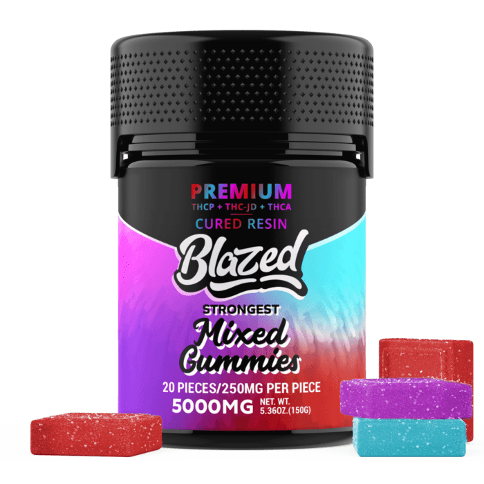 THCA + Delta 9P 5000MG Gummies – Blazed Best Sales Price - Gummies