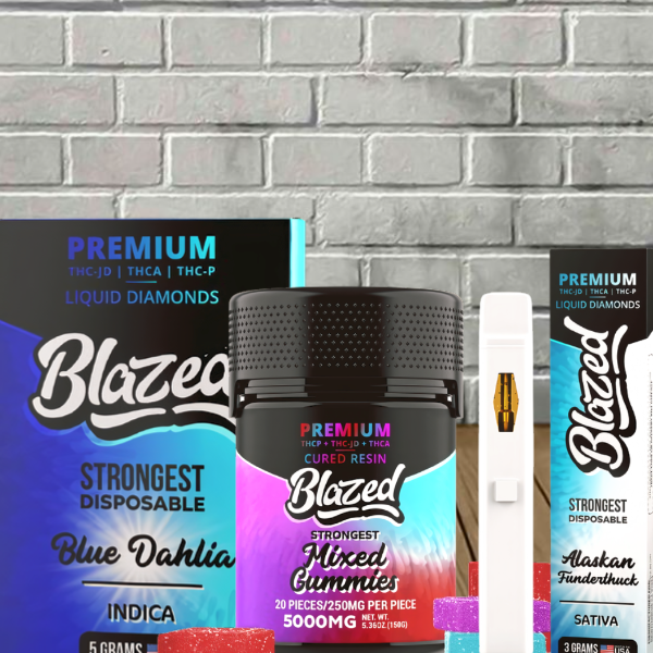 Blazed THCa + THCP Disposable + Gummy Bundle Best Sales Price - Bundles