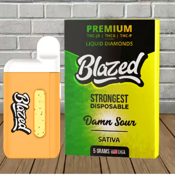 Blazed THCa + THCP Liquid Diamonds Disposable 5g Best Sales Price - Vape Pens