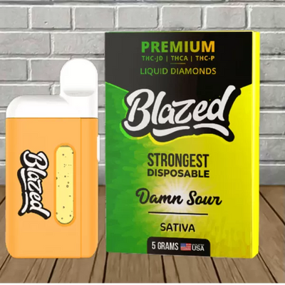 Blazed THCa + THCP Liquid Diamonds Disposable 5g Best Sales Price - Vape Pens