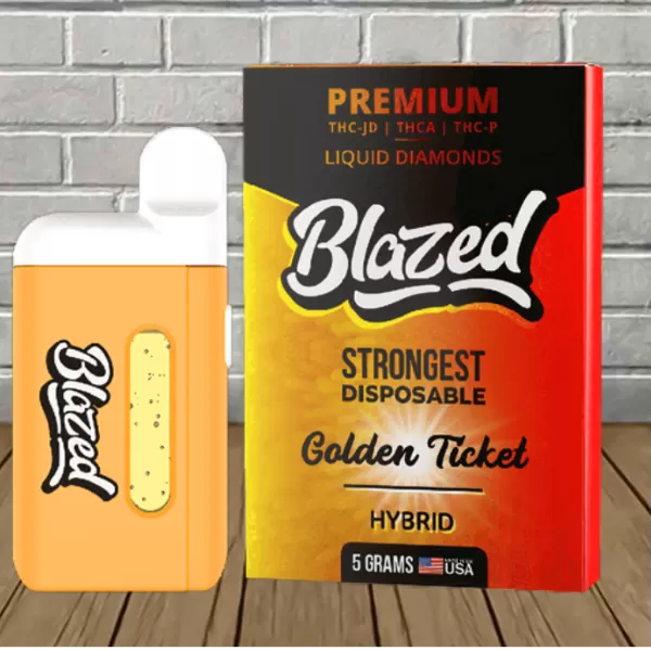 Blazed THCa + THCP Liquid Diamonds Disposable 5g Best Sales Price - Vape Pens