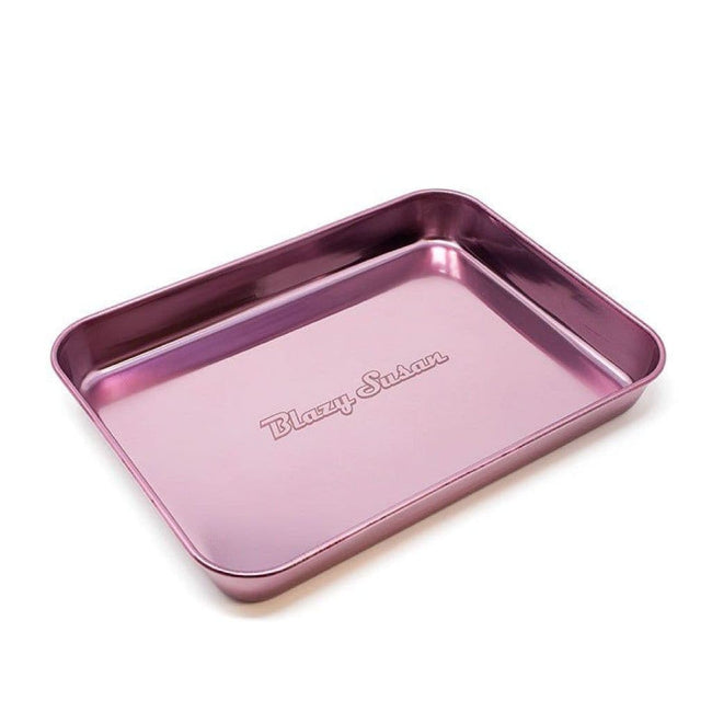 Blazy Susan Stainless Steel Rolling Tray Best Sales Price - Rolling Papers & Supplies