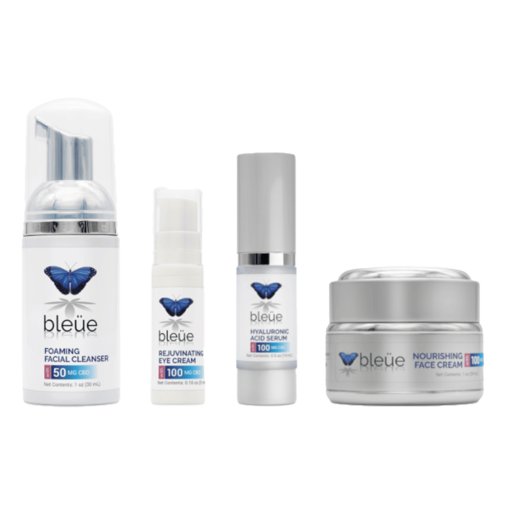 Bleue CBD Skin Care Kit by Pure Hemp Botanicals Best Sales Price - Beauty