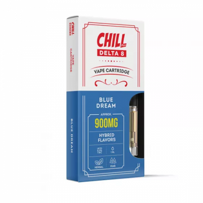 Blue Dream Cartridge - Delta 8 THC Chill Plus 900mg (1ml)