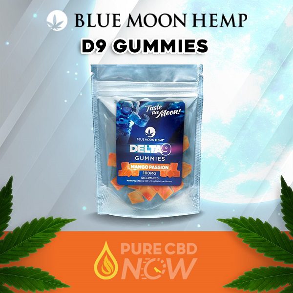 Blue Moon Hemp Delta 9 Gummies 100mg/10ct Best Sales Price - Gummies
