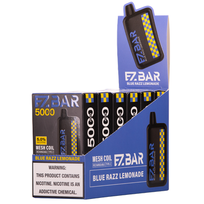 Blue Razz Lemonade EZBAR 5000 best reviews flavor
