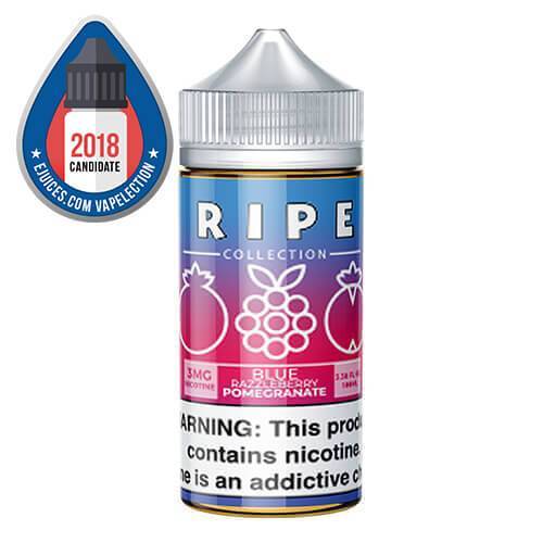 Blue Razzleberry Pomegranate by Ripe Collection 100ml Best Sales Price - eJuice