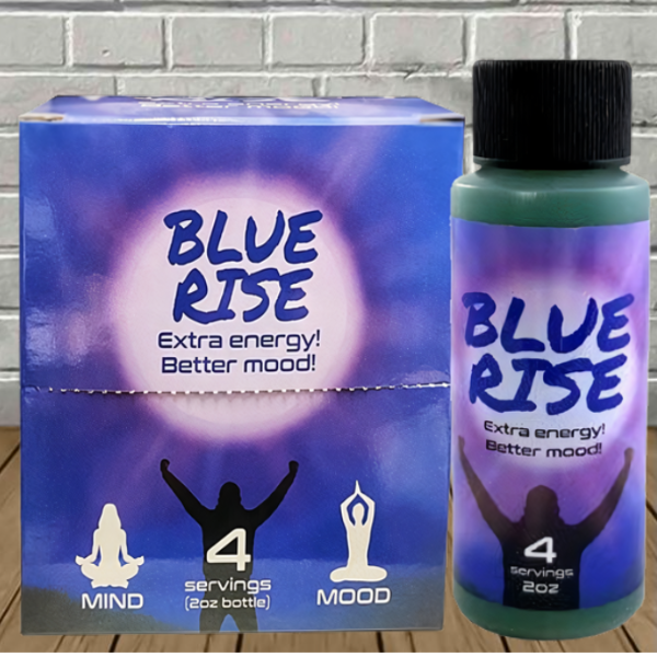 Blue Rise Energy Shot 2oz Best Sales Price - CBD