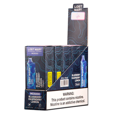 Blueberry Raspberry Lemon Lost Mary MO5000 Disposable Vape Kit 5000 Puffs 13.5ml Best Sales Price - Disposables
