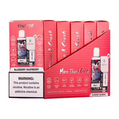 Blueberry Raspberry - Pyne Pod Boost 8500 Best Sales Price - Disposables