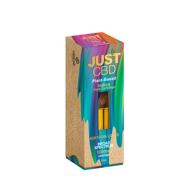 JustCBD - 1000mg CBD Cartridge Northern Lights Best Sales Price - Vape Cartridges