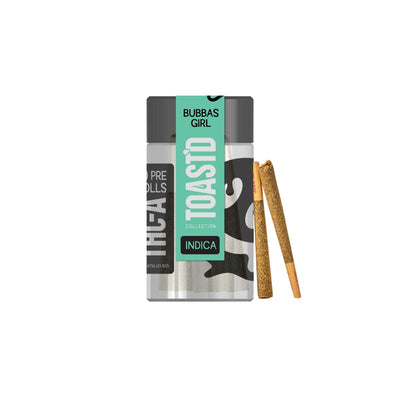 Half Bak'd Bubba's Girl - TOAST'D THC-A Pre-Rolls - Indica Best Sales Price - Pre-Rolls