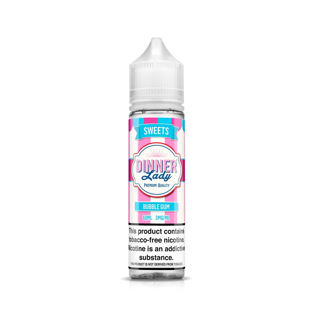 Bubblegum By Dinner Lady Tobacco-Free Nicotine 60ml Best Sales Price - eJuice