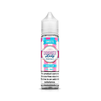 Bubblegum By Dinner Lady Tobacco-Free Nicotine 60ml Best Sales Price - eJuice