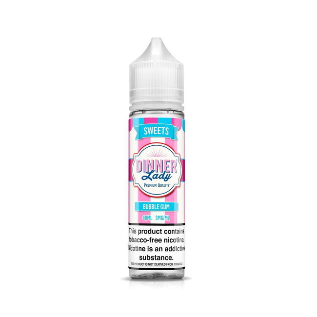 Bubblegum By Dinner Lady Tobacco-Free Nicotine 60ml Best Sales Price - eJuice