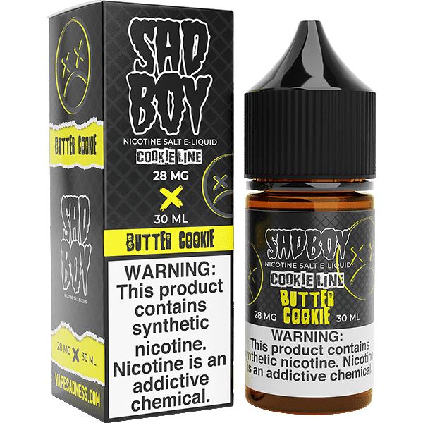 Butter Cookie Salt by Sadboy Salts 30ml Best Sales Price - eJuice