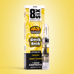 Eighty Six Golden Milk THC-P Vape Cartridge (Banana Kush)